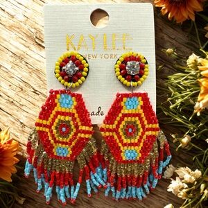 Kay Lee Seed Bead Earrings